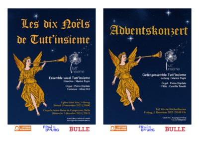 Concerts de Noël des 29 novembre, 5 et 7 décembre 2025